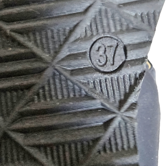 Flat Sundals Phillipe Model Paris light and cushioned metallic blue. Sz 37. New - Picture 3 of 8